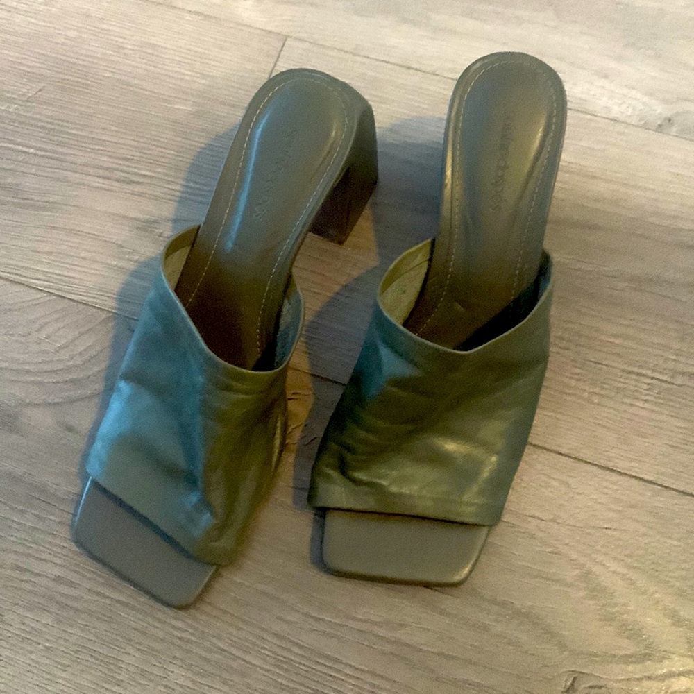 Green heels going out